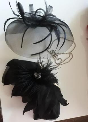 Клатч і обручь на голову