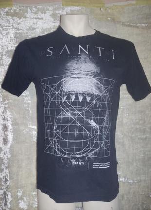 Крутезна футболка з шелепами акули santi diving equipment