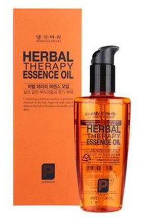 Масло для волос на основе целебных трав daeng gi meo ri professional herbal therapy essence oil 140мл