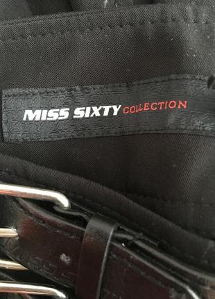 Брендовые брюки miss sixty! стильные черные брюки!5 фото