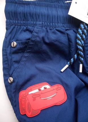🌿 распродажа 🌿 100% хлопок 🌿 качественные шорты на резинке тачка маквин 122 cool club
