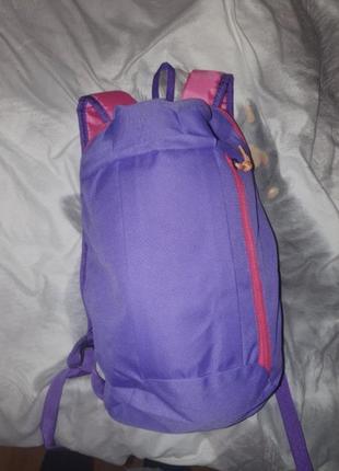 Рюкзак фіолетовий, для міста та туризму4 фото