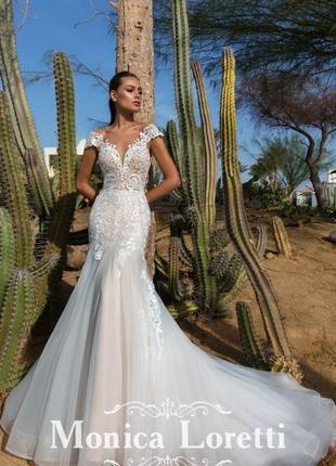 Весільне плаття бренду monica loretti3 фото