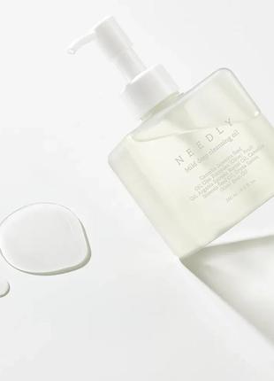 Мягкое гидрофильное масло для глубокого очищения кожи needly mild deep cleansing oil 240мл