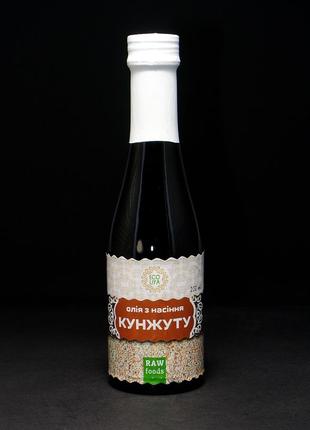 Кунжутне масло харчового якості - нерафінована, холодного віджиму, 100% чисте 200 мл