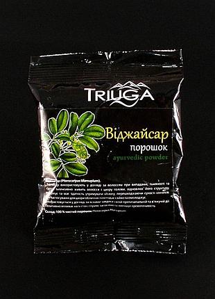 Порошок виджайсар від триюга - натуральна маска для сухого волосся, зупиняє випадання, надає блиск, 50 г