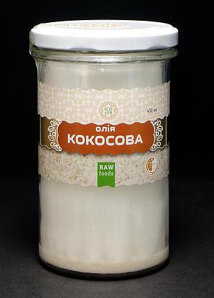 Самое ароматное и полезное кокосовое масло пищевого качества ecoliya 450 г