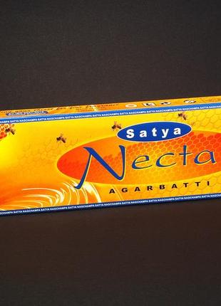 Пахощі nectar (нектар) від фірми satya (сатья). аромат сандалу, екзотичних квітів і меду, 45 г