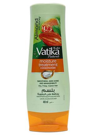 Кондиціонер vatika naturals moisture treatment від dabur - зволожуючий і зміцнюючий, 200 мл