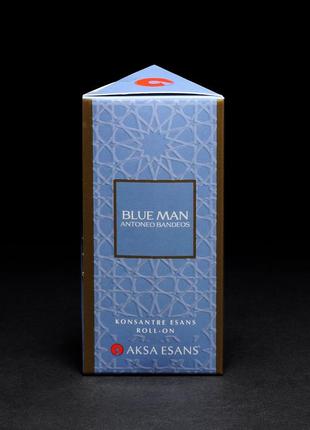 Турецкие масляные духи blue man (блю мэн антонио бандерас) aksa esans 6 мл - благородный мужской аромат