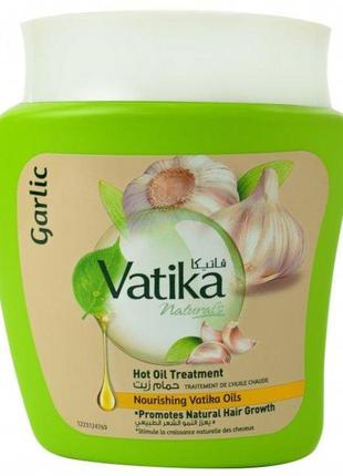 Маска від випадіння волосся dabur vatika garlic з екстрактом часнику 500 мл1 фото
