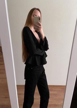 Черная блуза10 фото