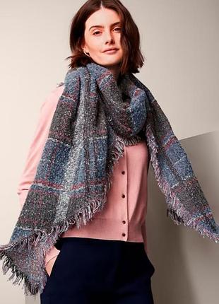 ® tcm tchibo - женский теплый текстурный шарф букле 85 x 190 германия