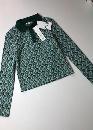 Джемпер zara (зелений)