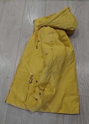Куртка лыжная, зимняя  snow beauty желтая 44-469 фото