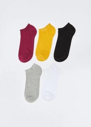 36-38 р нові фірмові жіночі шкарпетки набір комплект 5 пар lc waikiki вайкікі носки2 фото