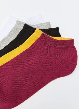 36-38 р нові фірмові жіночі шкарпетки набір комплект 5 пар lc waikiki вайкікі носки3 фото
