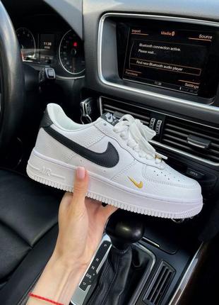 Nike air force swoosh white кроссовки