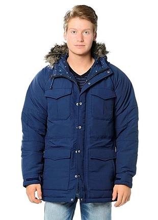 Пуховик levi’s , розмір  s, темно-синій 🔥