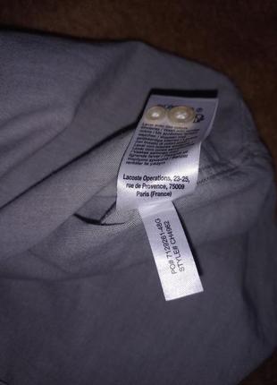 Рубашка lacoste 10