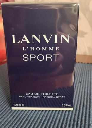 Lanvin l'homme sport туалетна вода