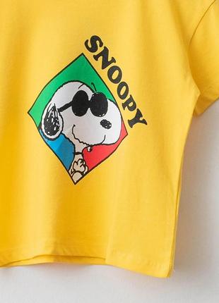 1-2 роки 86-92 см новий фірмовий набір футболок футболка хлопчику снупі snoopy lc waikiki вайкікі2 фото