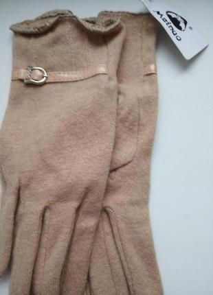 Женские шерстяные перчатки размер 6,5-7-7,5-82 фото