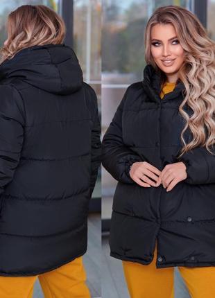 Женская зимняя куртка размеры 50-602 фото