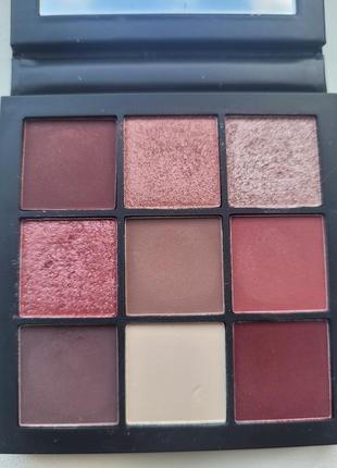 Палетка тіней huda beauty mauve obsessions2 фото