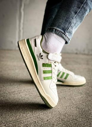 Кросівки чоловічі adidas forum 84 low "crew green"