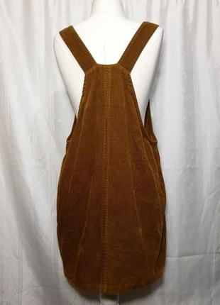 100% коттон женский натуральный красивый вельветовый  сарафан, платье2 фото