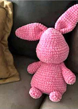 Нитки плюшевые пряжа для пластиковой канвы создания сумки игрушек своими руками №15 серо-синий