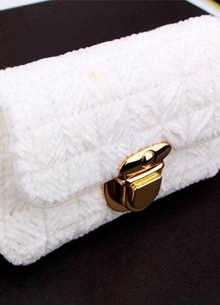 Нитки плюшевые пряжа для пластиковой канвы создания сумки игрушек своими руками №15 серо-синий