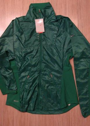 Оригинал спортивная куртка nike sport running jacke fit dry размер м3 фото