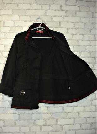 Легкая куртка с карманами "l 33" 48-50 р9 фото
