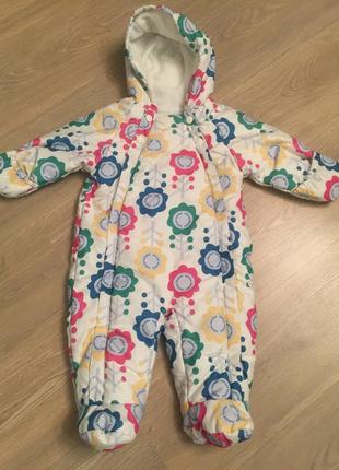 Осінньо-весняний комбінезон для дівчинки 9-12 місяців