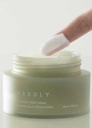 Успокаивающий крем с центеллой needly cicachid relief cream