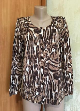 Тонкий вовняний кардиган,кофта,100%меринос.!