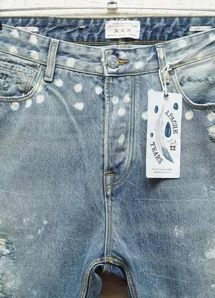 Мужские джинсы scotch &amp; soda lot22, голубого цвета3 фото