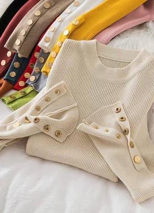 Кофтинка з гудзиками 4