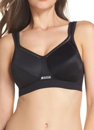 34а,75а,shock absorber sport bra,d+ max support, черный спортивный бюстгальтер,новый