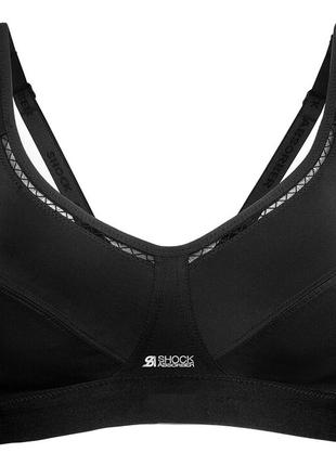 34а,75а,shock absorber sport bra,d+ max support, черный спортивный бюстгальтер,новый3 фото