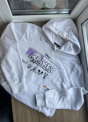 Худи толстовка белая