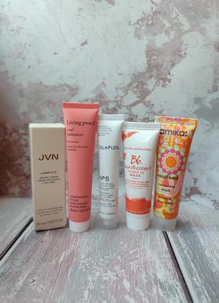 Набір для волосся olaplex, amika, living proof