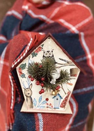 Новорічний декор святкова композиція