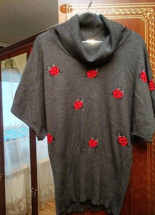 Шикарный свитер с хомутом, l xl xxl