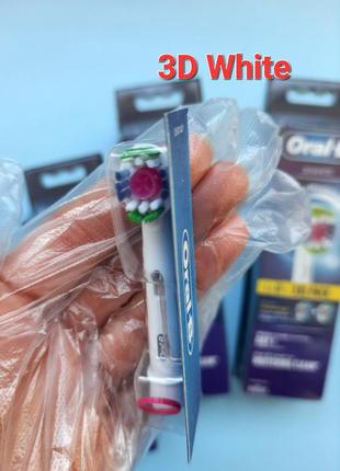 Oral-b 3d white! оралб відбілюючі! змінні насадки! набір 2штуки!4 фото