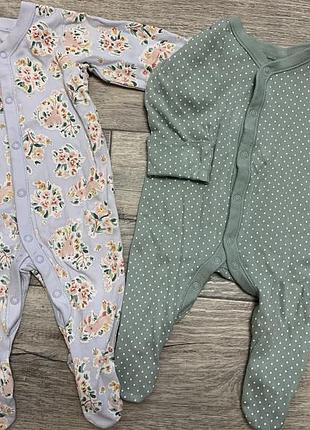 Чоловічки на дівчинку 0-3 міс nutmeg