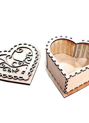 Подарочная коробка сердце 136*128*68 pk-8