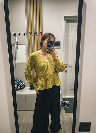 Блуза сорочка на запах